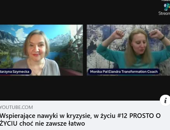 życie kryzys stres nawyki emocje transformacja rozwój samoświadomość coaching samorozwój