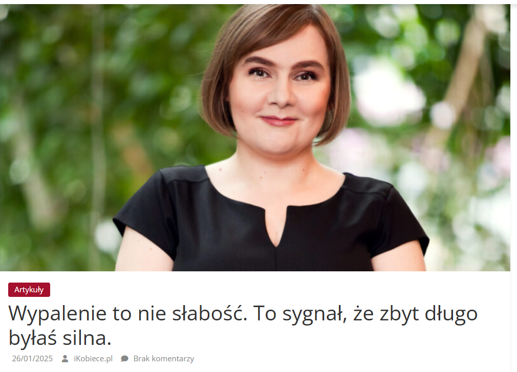 wypalenie kryzys stres siła słabość zmęczenie rozwój zmiana transformacja coaching