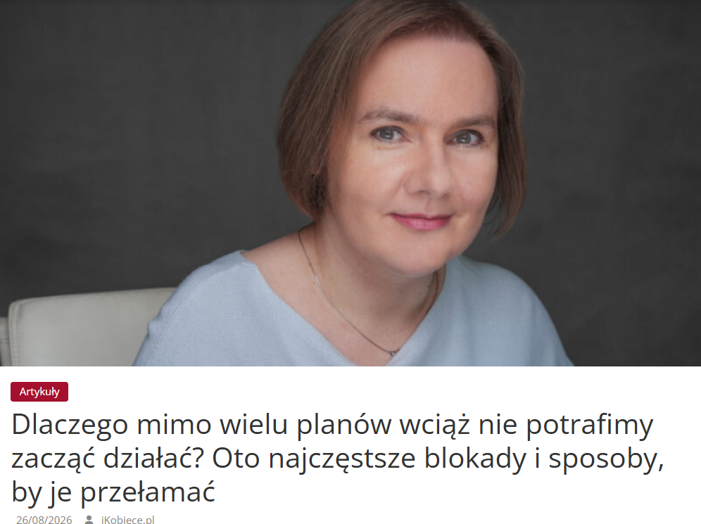 blokady działanie zmiana transformacja stres kryzys pomóc sobie zadbać o siebie motywacja bierność bezradność aktywność artykuł qigong coaching